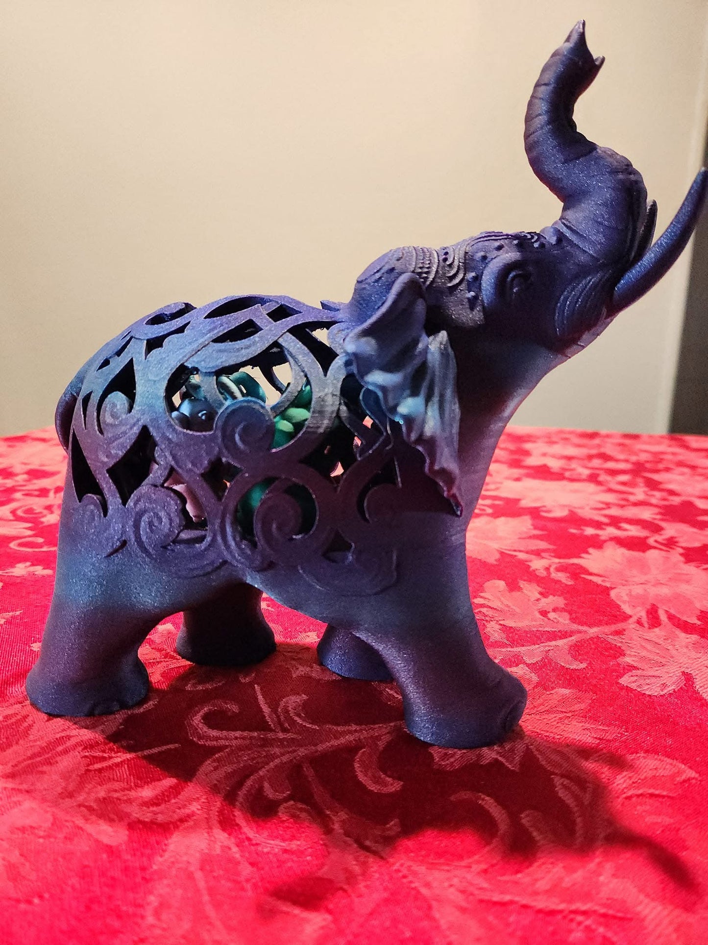 Elephant Statue with Baby Elephant(s) Inside, 1-4 Babies, Perfect for Mother's Day Gift