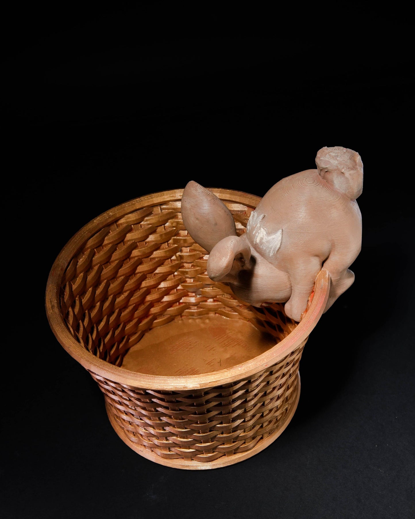 Curious Bunny: Paint-Your-Own Easter Basket