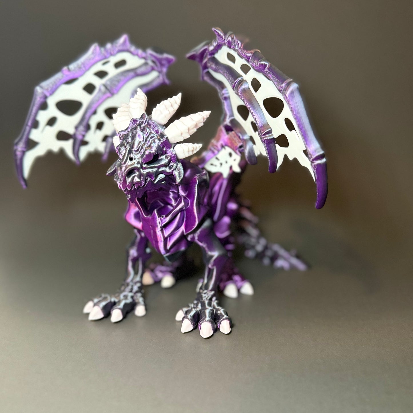 Articulate Skeletal Dragon – Winged Wraith of the Underworld