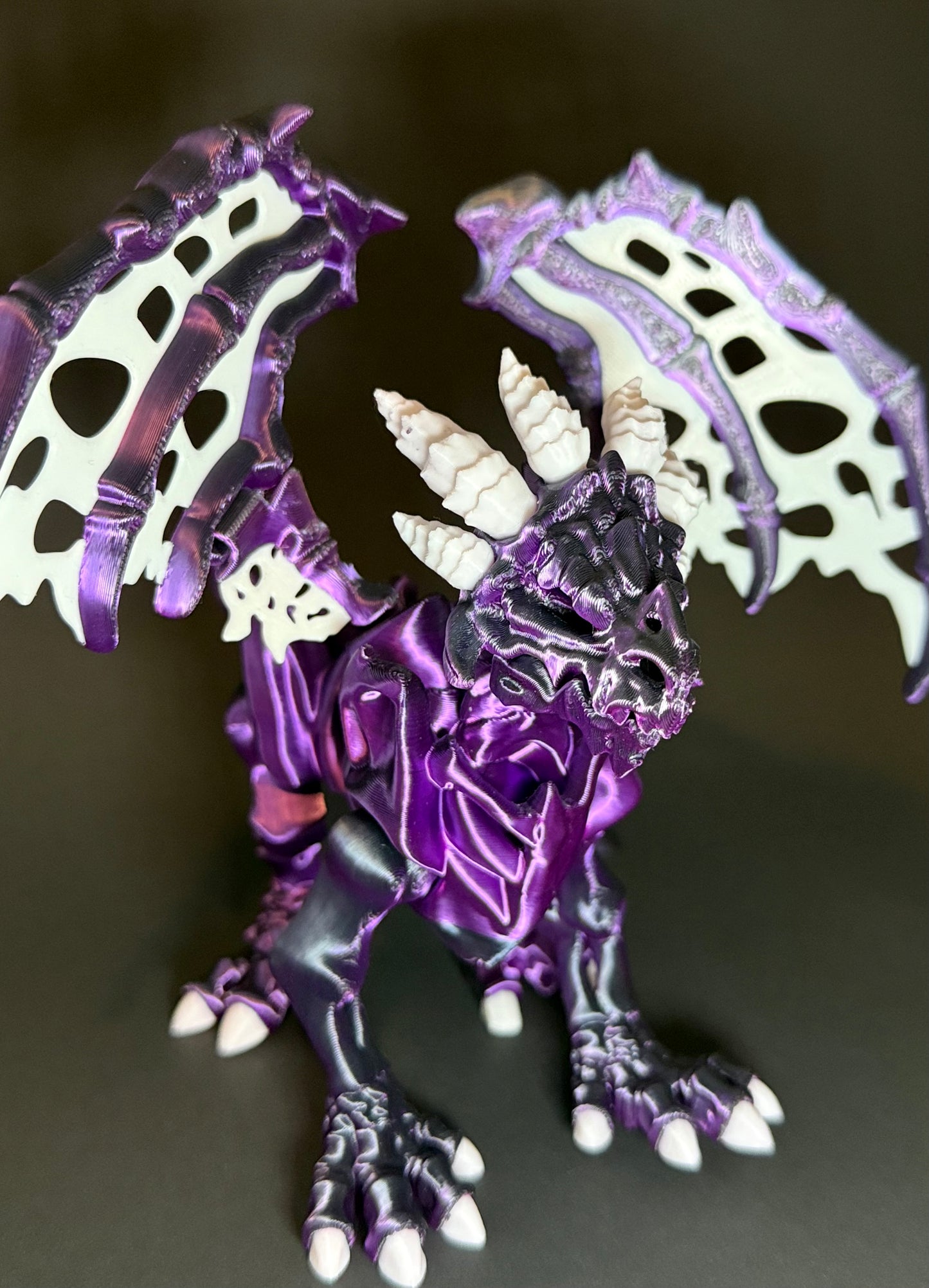 Articulate Skeletal Dragon – Winged Wraith of the Underworld