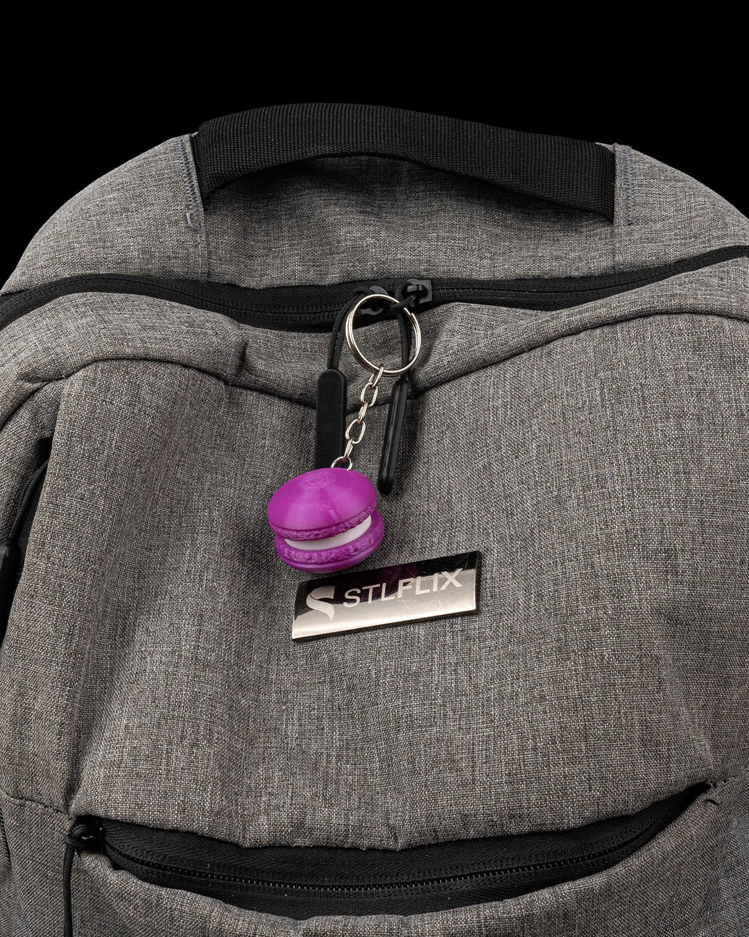 Macaron Fidget Clicker/Keychain, 1 dozen Variety Pack