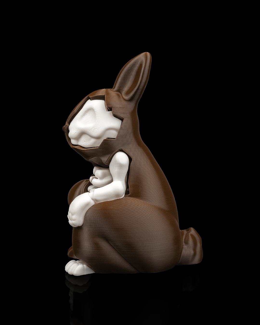 Easter Bunny, Chocolate Decaying Souvenir