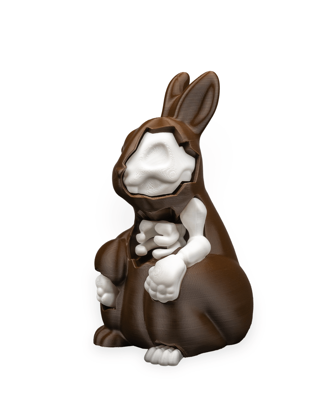 Easter Bunny, Chocolate Decaying Souvenir