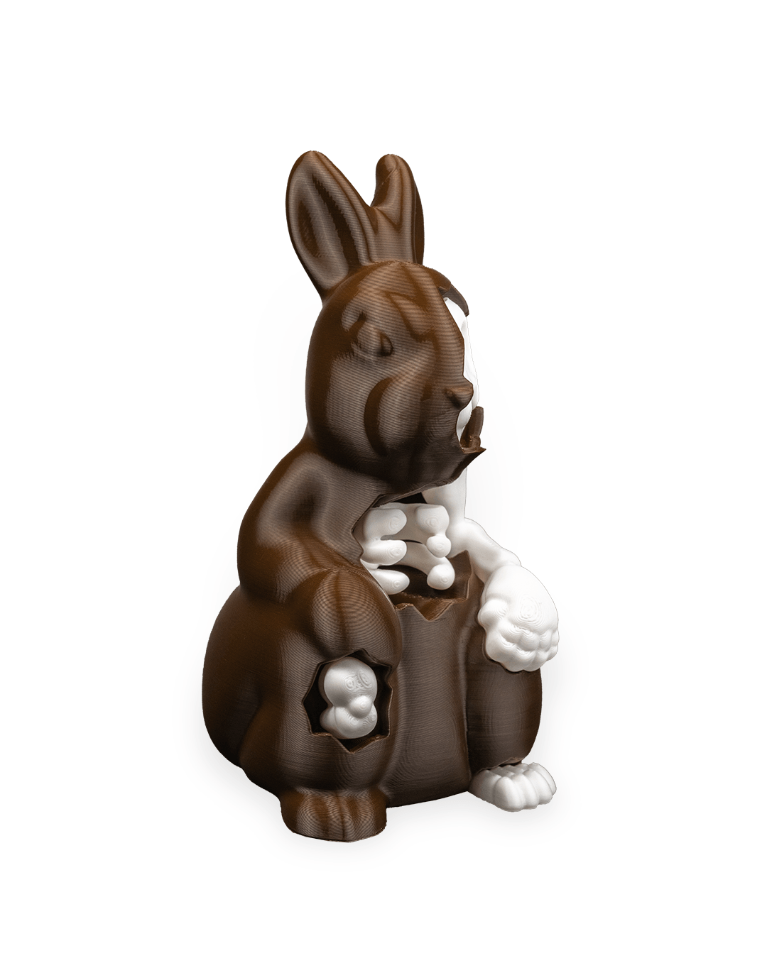 Easter Bunny, Chocolate Decaying Souvenir
