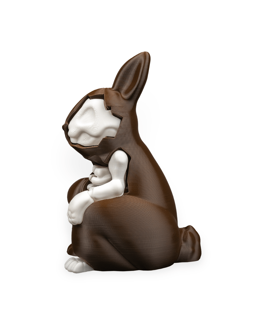 Easter Bunny, Chocolate Decaying Souvenir
