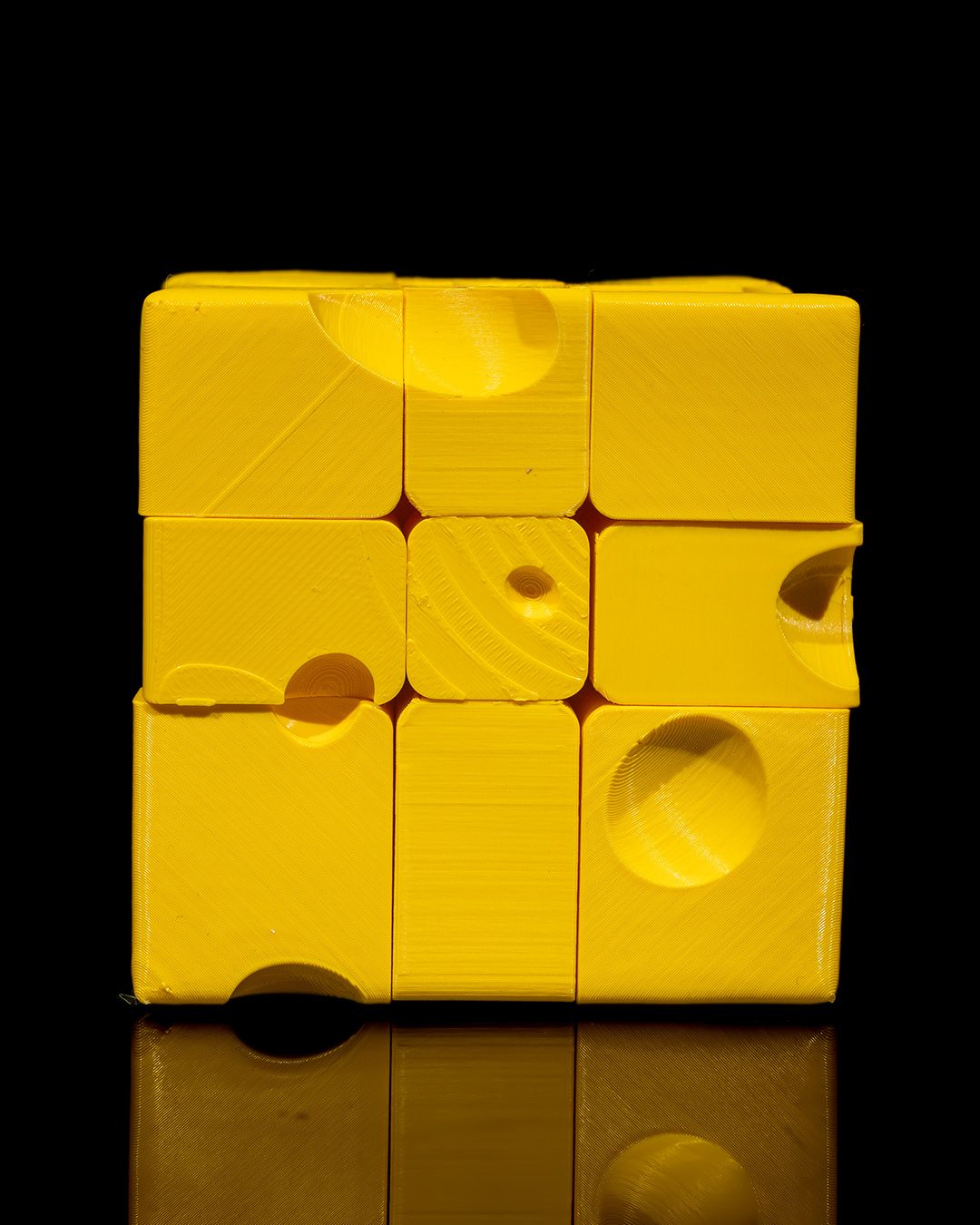 Cheese Block Puzzle Cube – A Fun Twist on Brain Teasers!