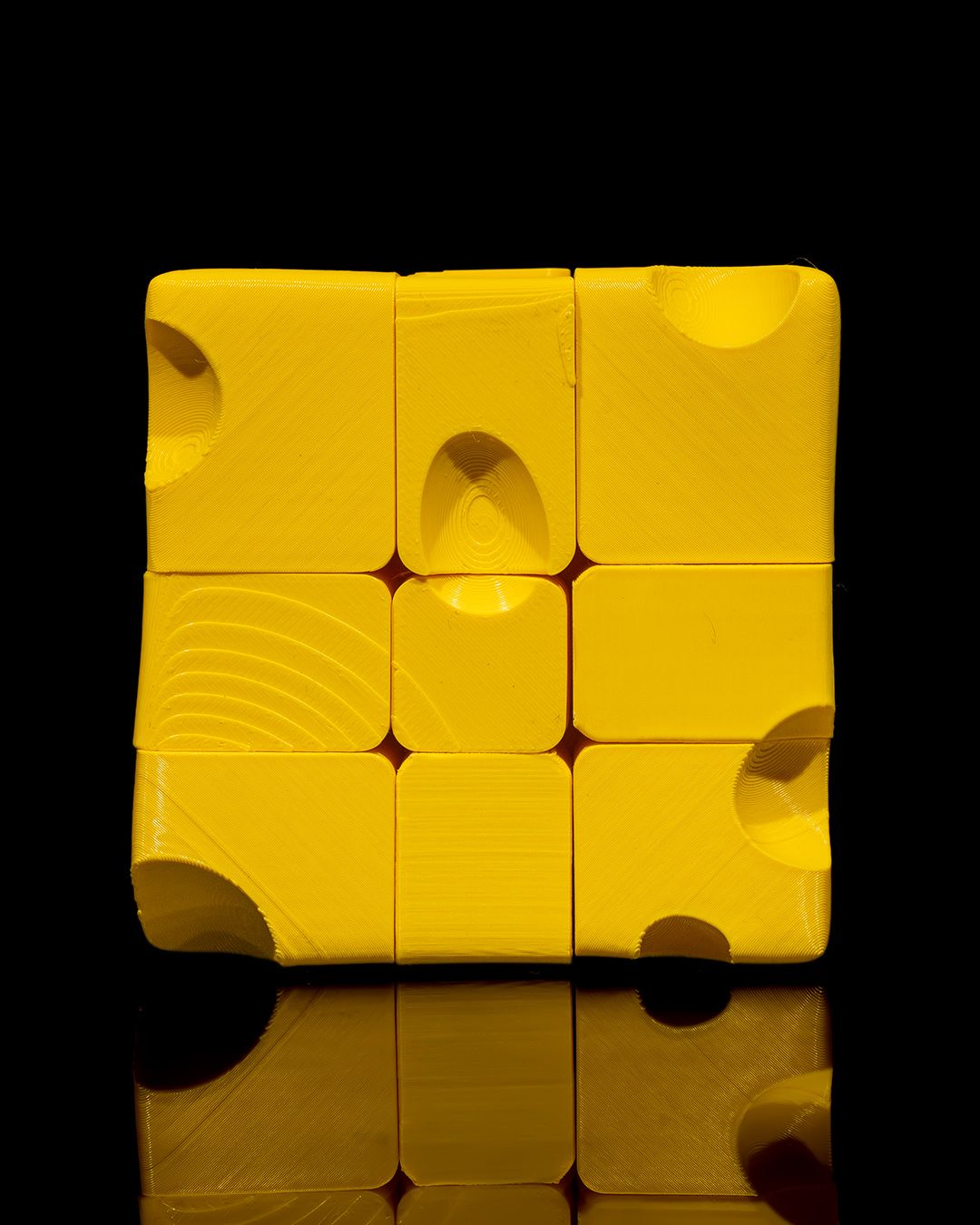 Cheese Block Puzzle Cube – A Fun Twist on Brain Teasers!