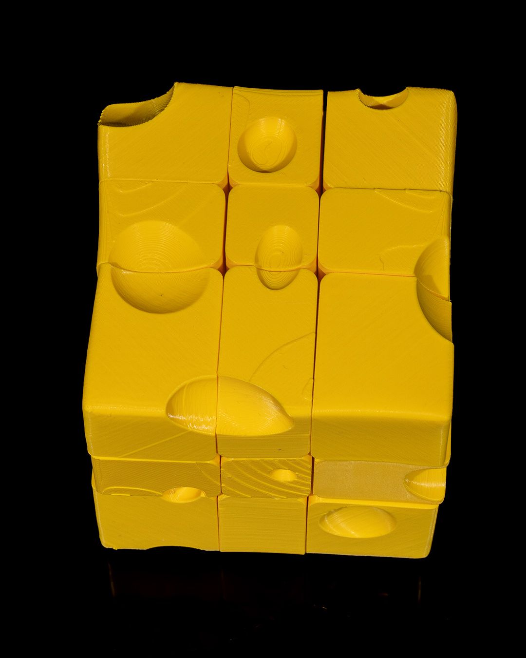 Cheese Block Puzzle Cube – A Fun Twist on Brain Teasers!