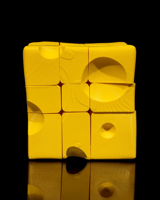 Cheese Block Puzzle Cube – A Fun Twist on Brain Teasers!