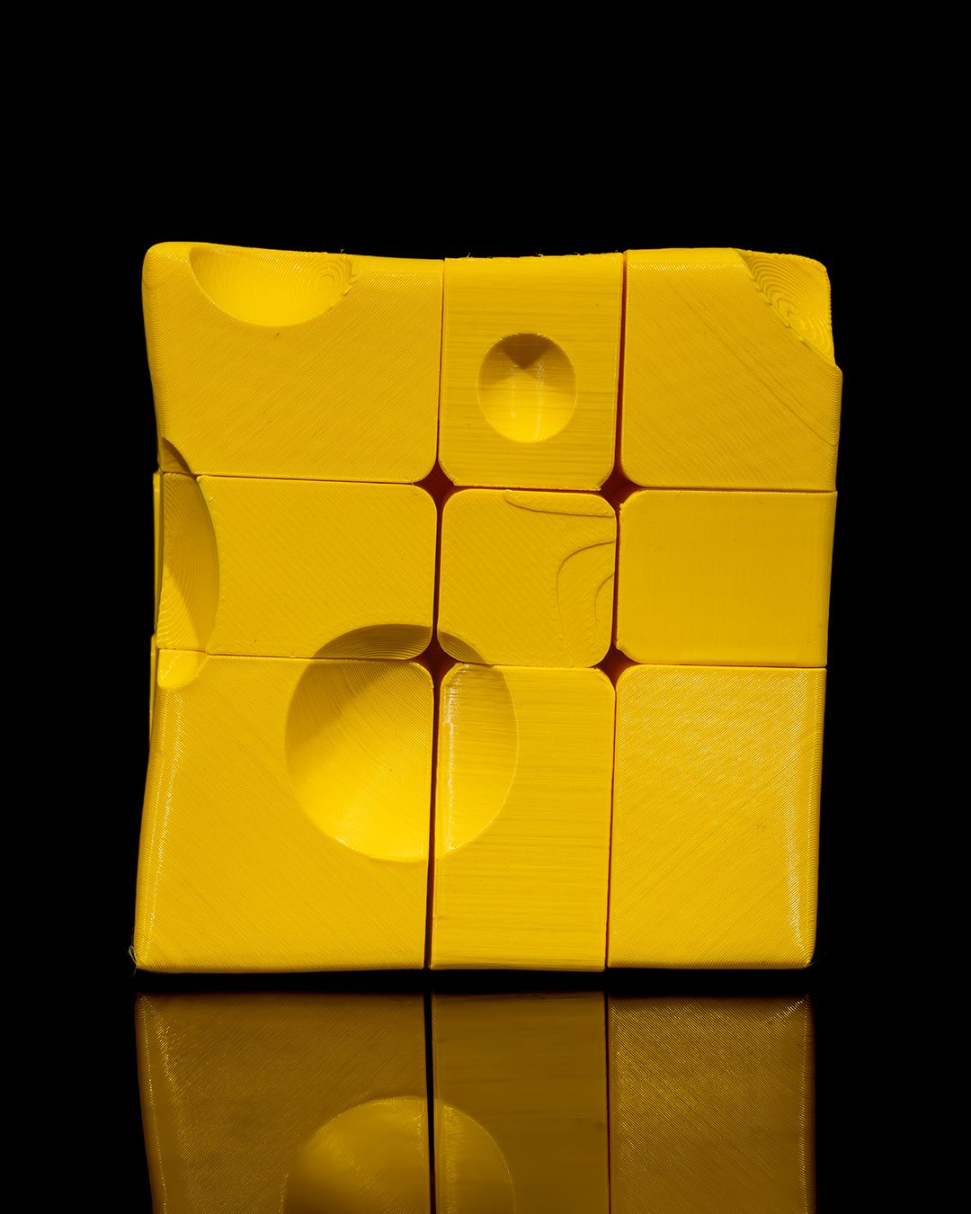 Cheese Block Puzzle Cube – A Fun Twist on Brain Teasers!